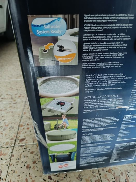 PureSpa  Intex de 6 pessoas
