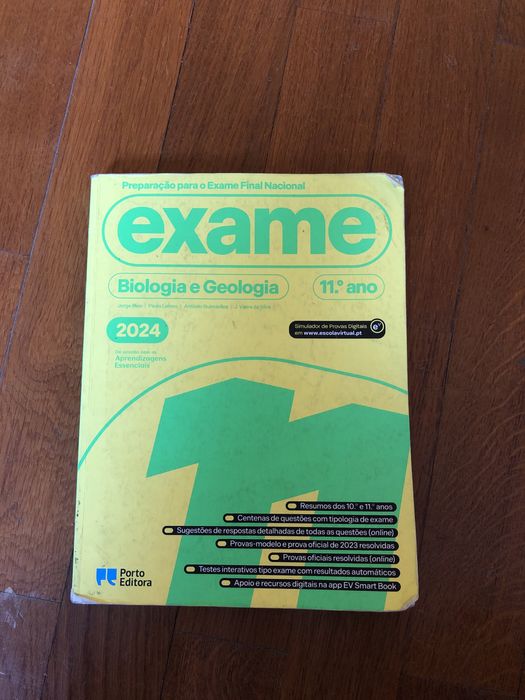 Livro preparacao exame BG 2024