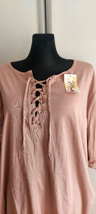 Sukienka bawełniana oversize