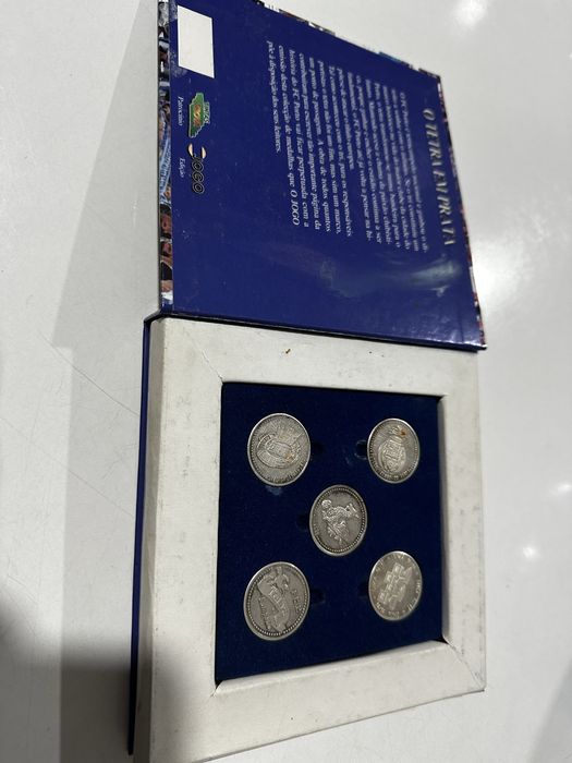Coleção moedas em Prata