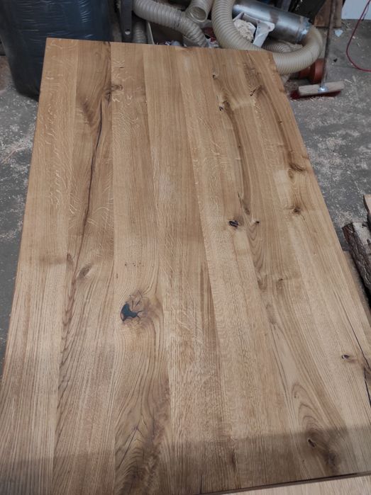 Solidne Drewniane Dębowe Blaty Rustic Rustykalne Loft na Stoły Schody