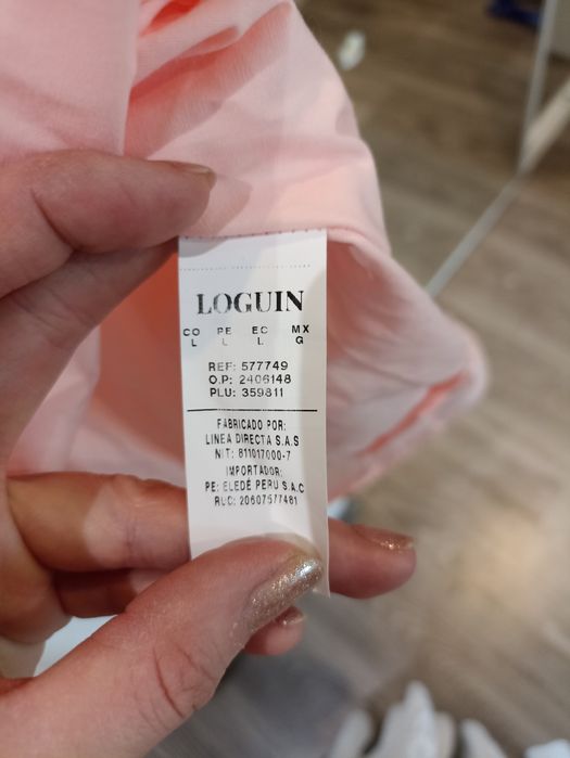 Bluzka, tunika różowa