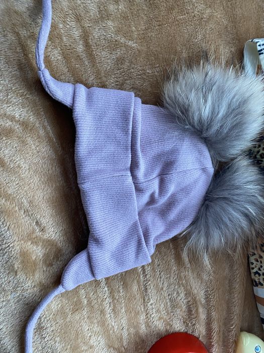 Шапка зимова дівчинка 1-2 роки