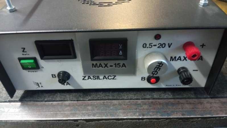 Zasilacz laboratoryjny od 0,5v-20v 15A