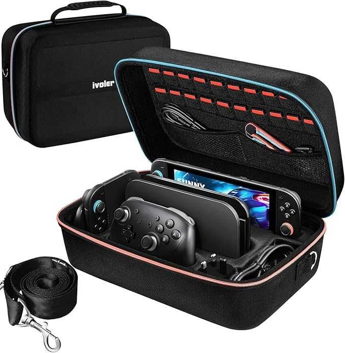 Ochronna torba do Nintendo Switch 2 z miejscem na gry