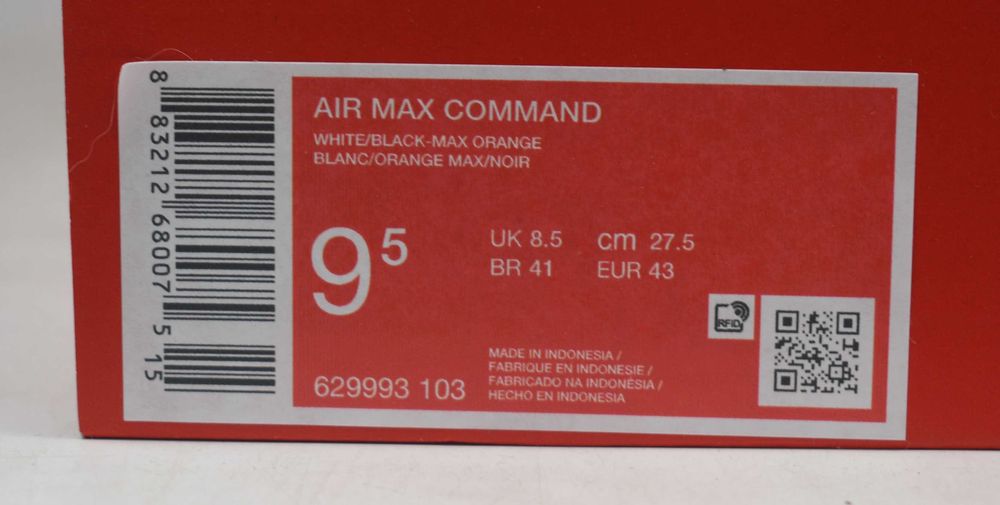 NIKE AIR MAX COMMAND 629993 roz. 43