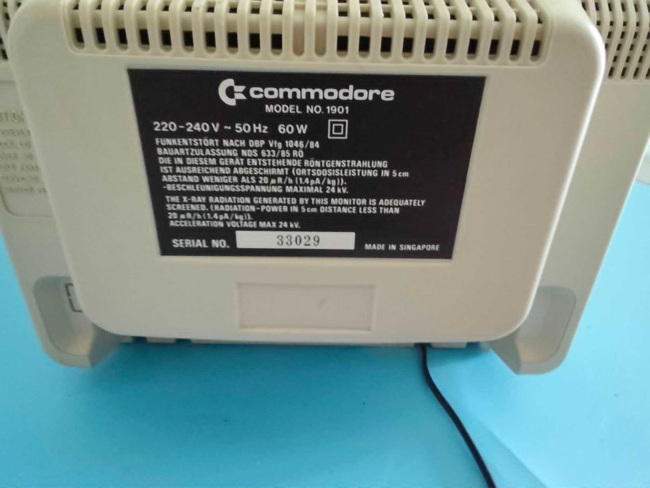 Monitor Commodore 1901 oryginalny