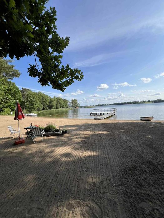 Domek nad jeziorem - Rajgród 10m od jeziora 2 plaże