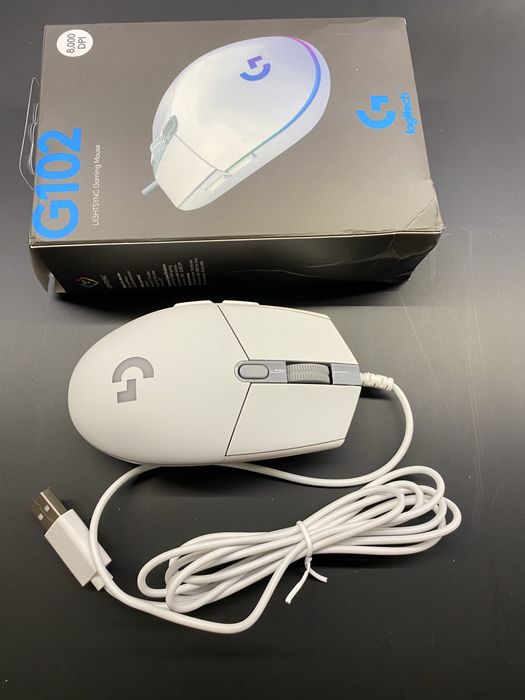 Logitech G102 – NOWA biala