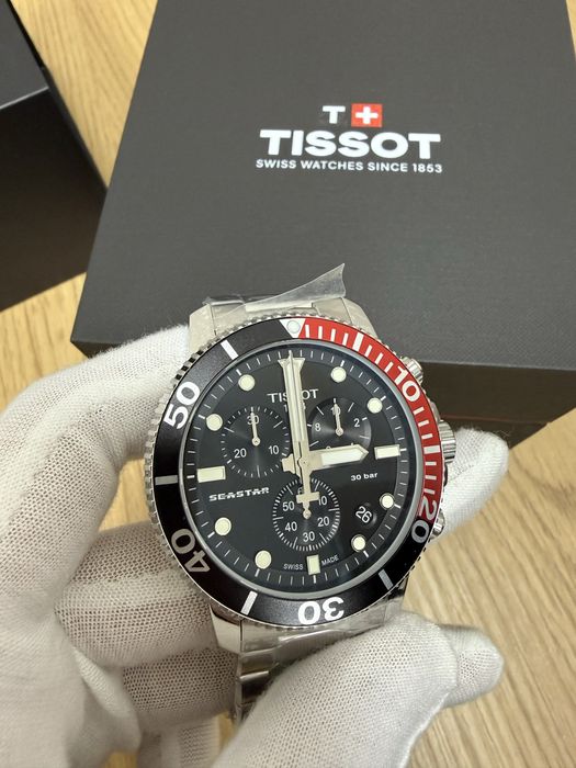 Чоловічий годинник Tissot Seastar 1000 Chronograph T120.417.11.051.01