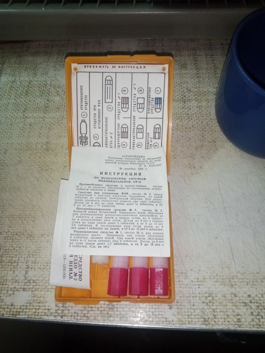 Аптечка индевидуальная... антиквариат