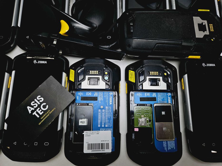 Zebra TC72 термінал збору даних Android 11  2D захищений сканер 4.7"