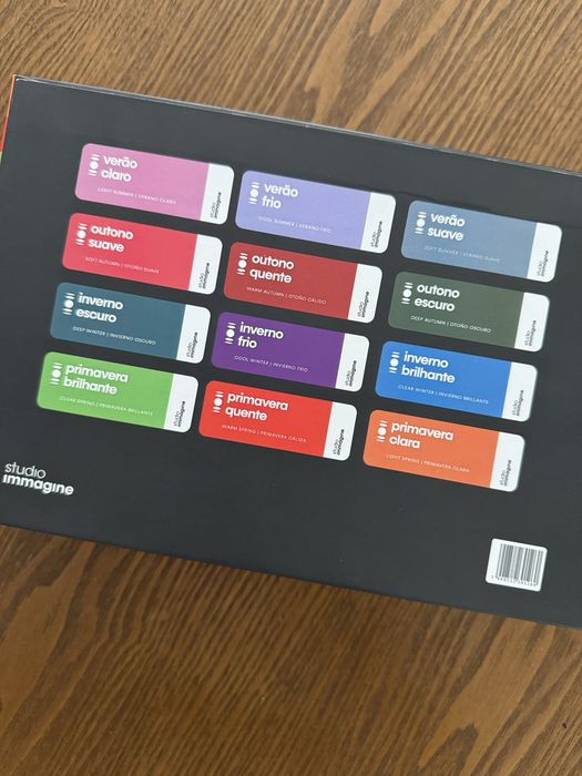 Kit 12 cartelas tamanho grande Studio Immagine