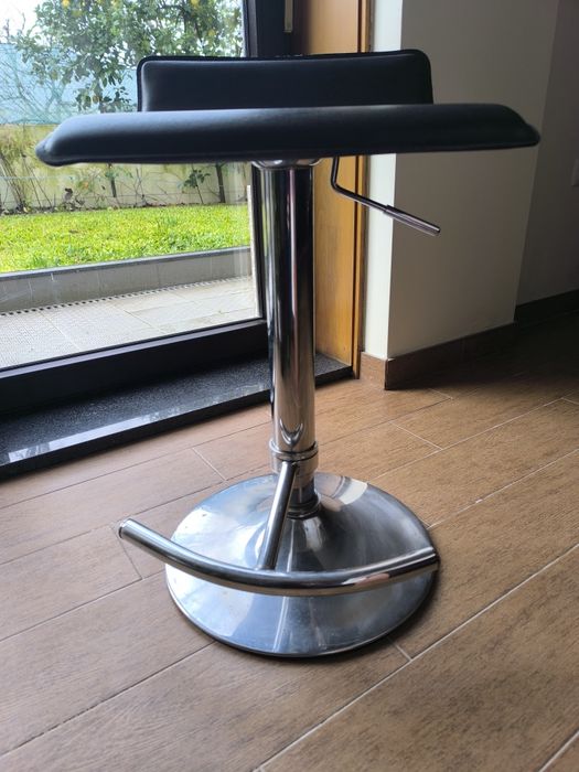 Banco de bar pele sintética