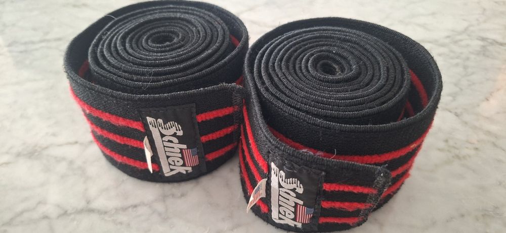 Joelheiras Powerlifting Schiek Knee Wraps
