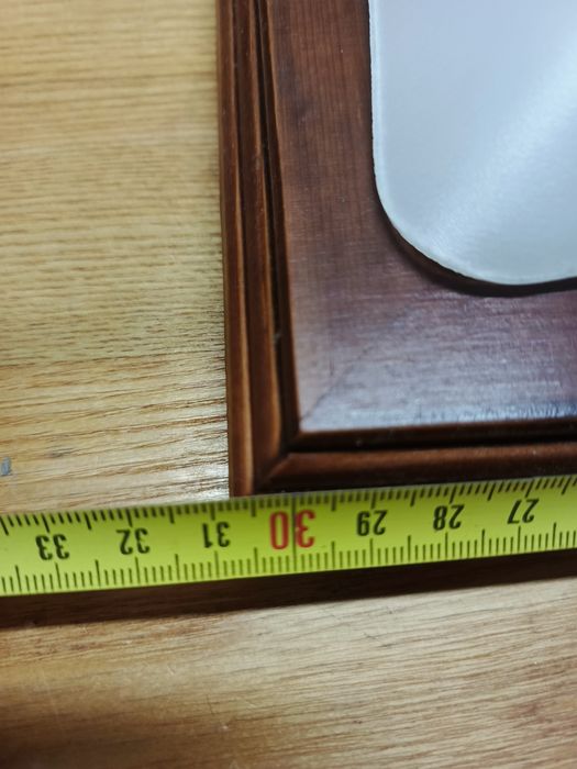 Plafon w drewnianej ramie