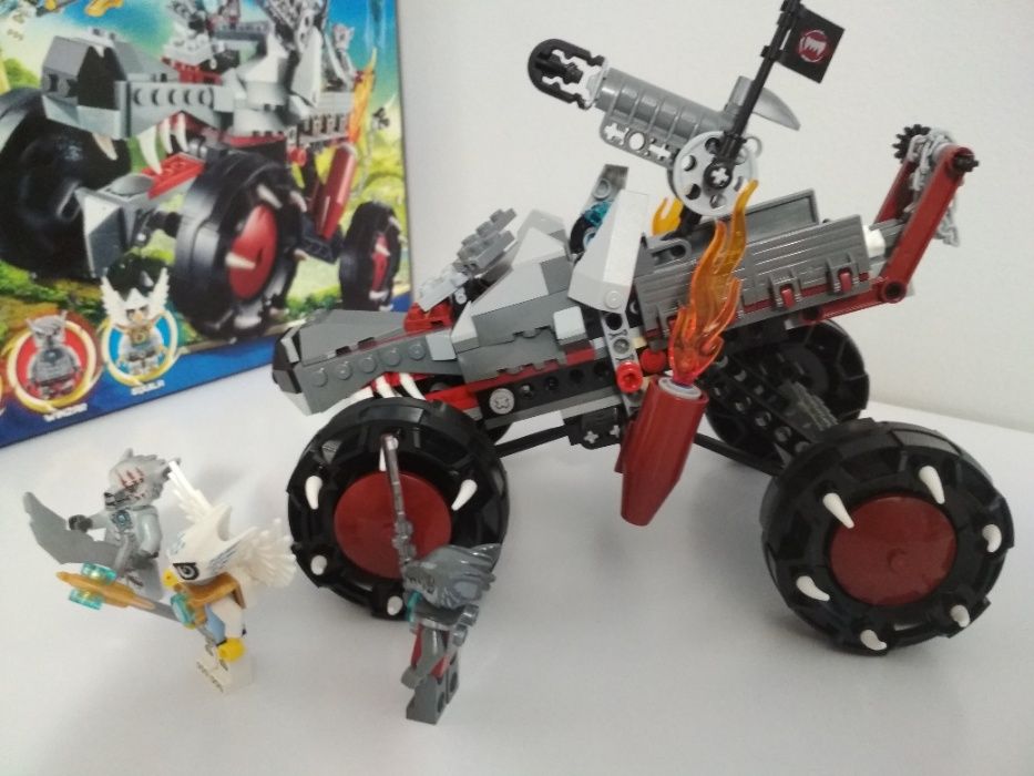 LEGO CHIMA 70004 Wilczy pojazd zestaw kompletny z opakowaniem