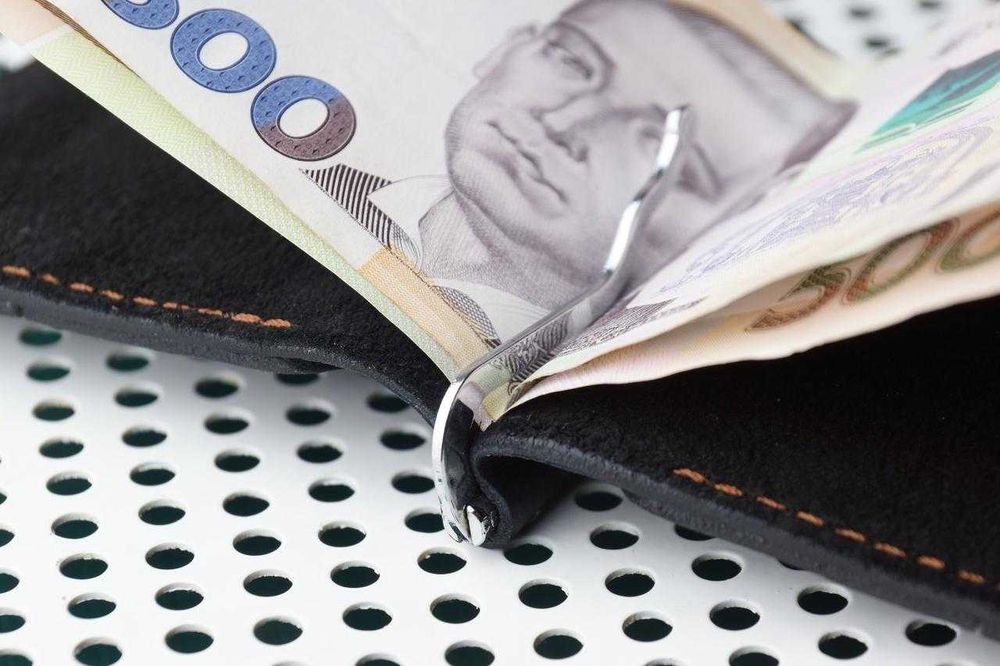 Шкіряний затиск для грошей HONOR (by Shelen) натуральна шкіра