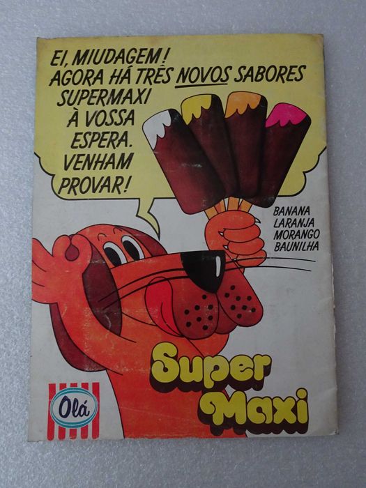 Caderneta de cromos As Aventuras do Capitão Iglo - tem 74 cromos