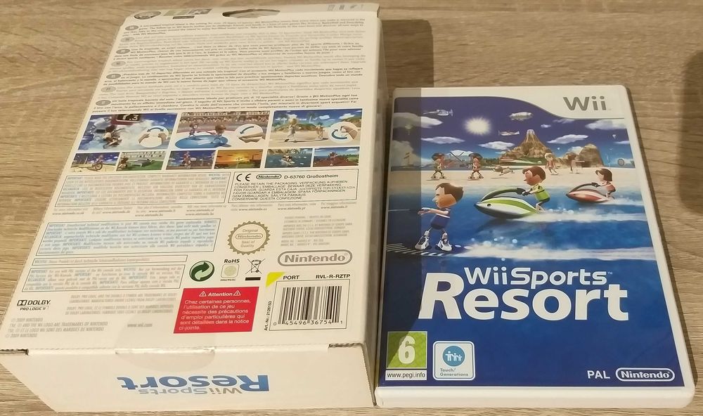 Wii Sports Resort + Wii Party Nintendo wii + Colecionadores
