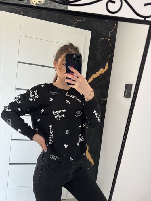 Bluza czarna disney