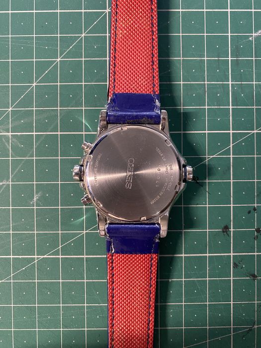 Seiko Watch (The Great Blue Chronograph)