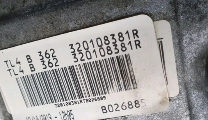 Caixa Velocidades Renault Clio V 1.5BlueDci Ref.TL4362