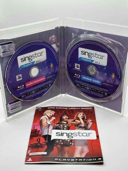 [ENG CIB]Unikat! - Media/Press Kit Singstar Vol. 2 Wydanie Prasowe PS3