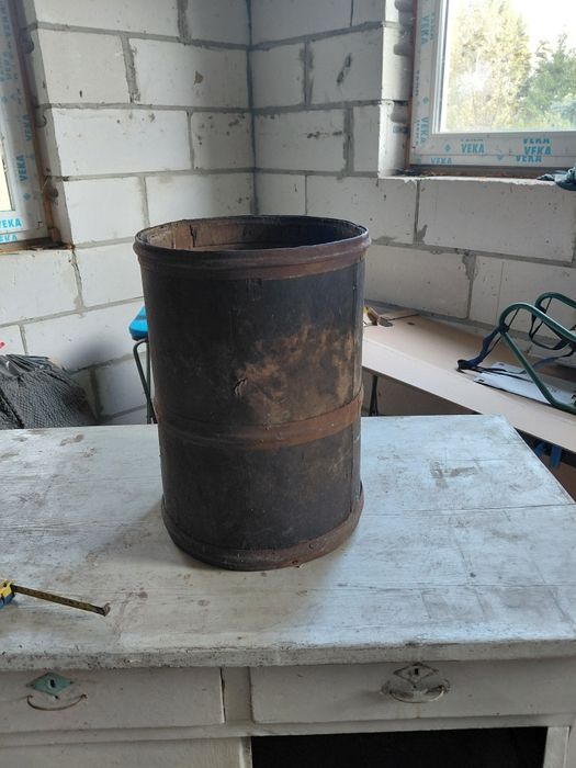 Stare meble stół komoda beczka