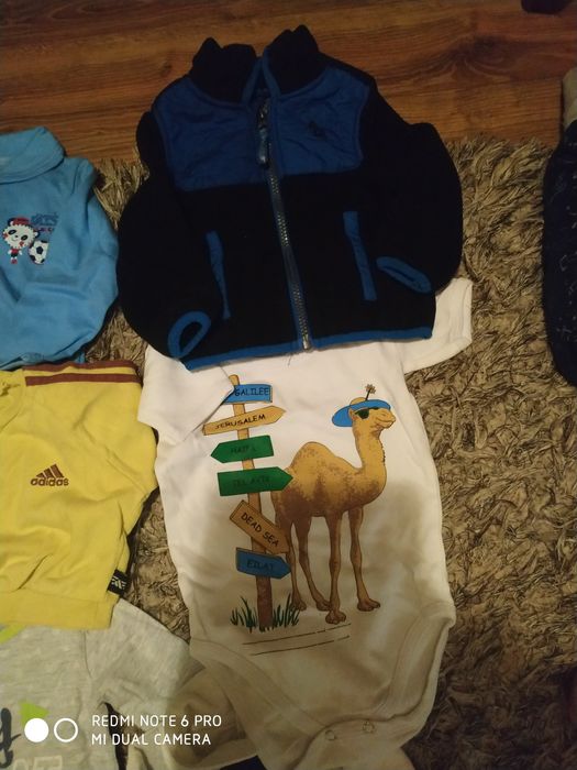 Paka dla chłopca . Ubranka od rozmiaru 60-86