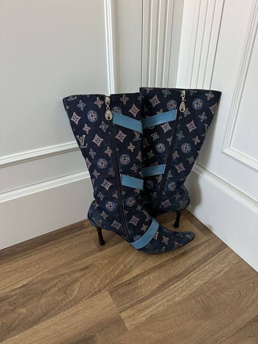 Piekne kozaki vintage Louis Vuitton