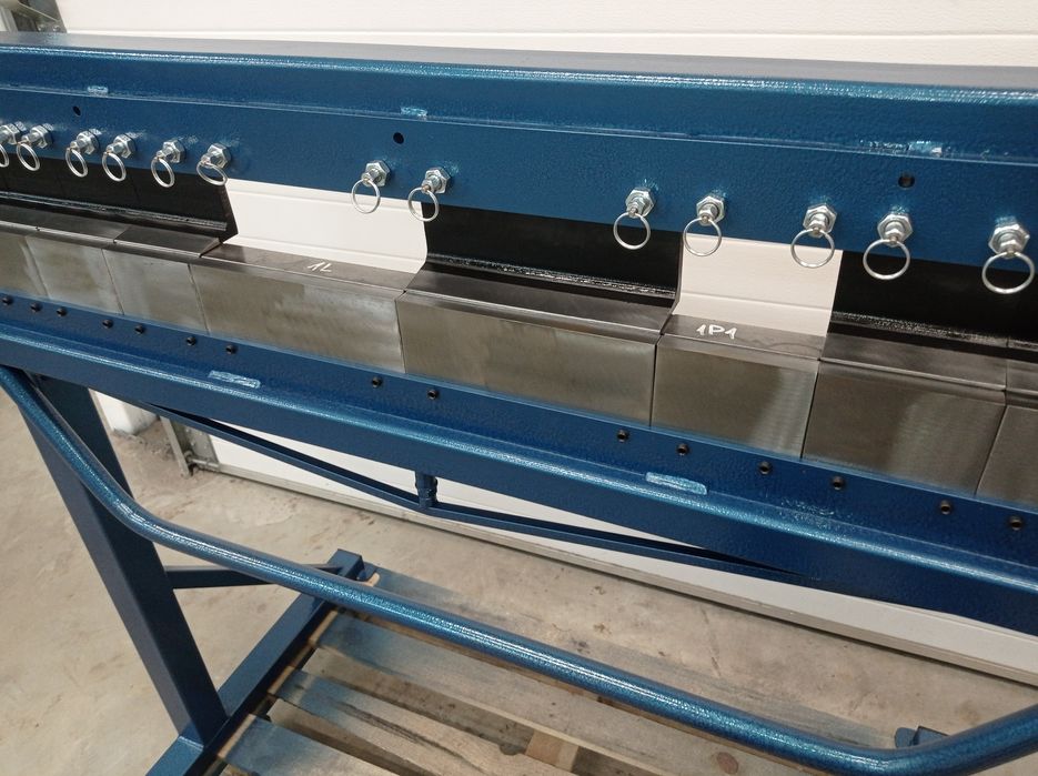 Zaginarka segmentowa Zgds-125 PLUS dekarska do blachy