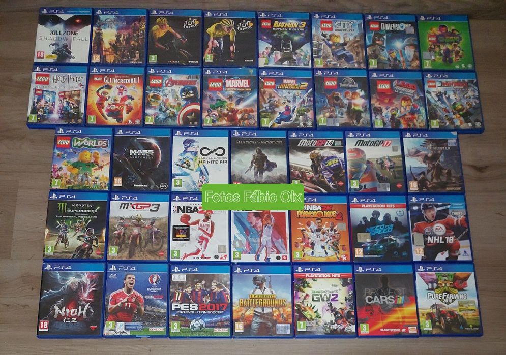 Jogos Ps4 Originais Novos & Usados Ler Anúncio  ( Desde 10€)