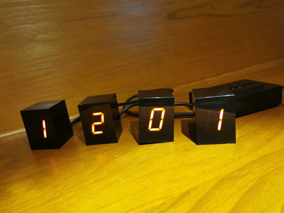 LED Alarm Clock 'Numbers' - Designer Jonas Damon 2006 Areaware