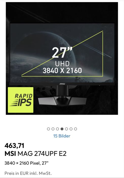 Монитор MSI MAG 274UPF E2