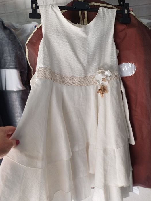 Vestido linho como novo