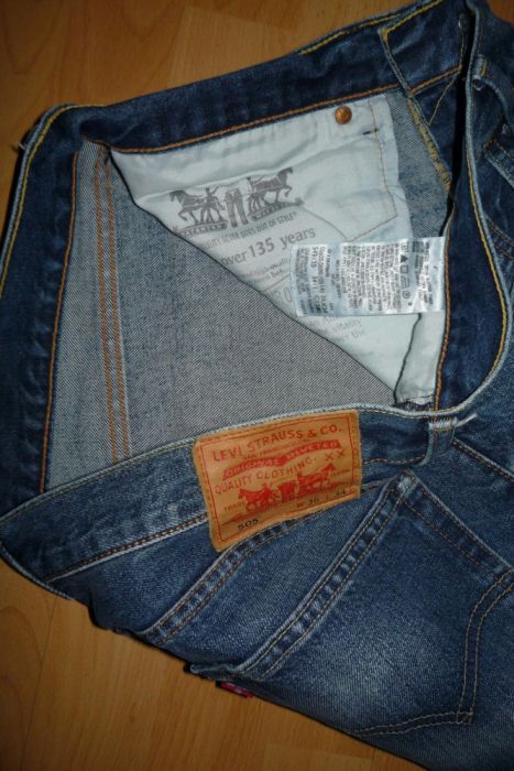 Spodnie Jeans męskie roz XL, XXL W36L34 * Levis 505