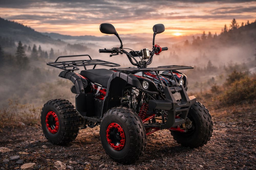 QUAD 125 cc xtr PHYTON Regulacja Prędkości Duże koła Raty Dostawa