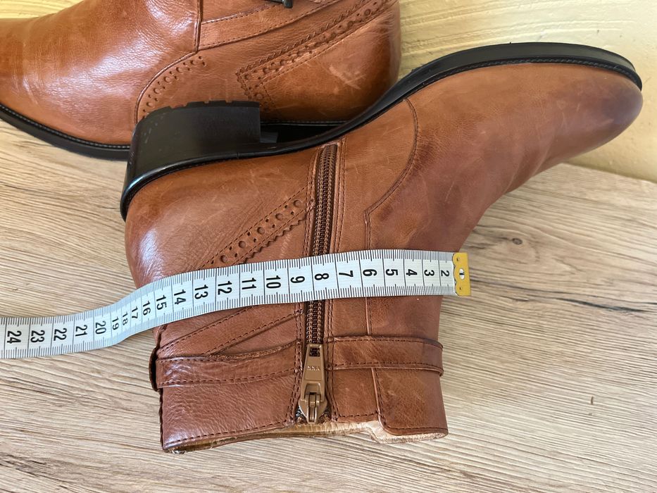 LLOYD Ankle Boots całe ze skóry damskie botki 39/40