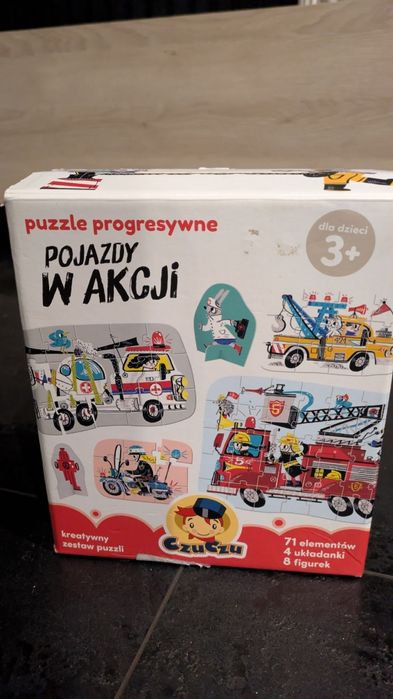 Puzzle CzuCzu dla dzieci 3 +
