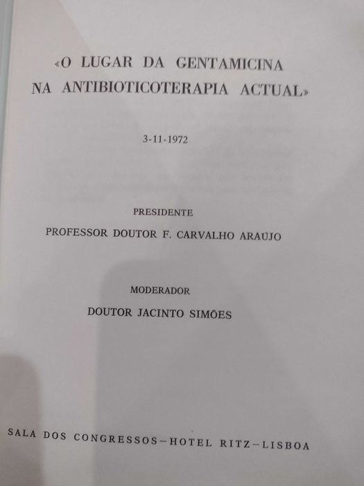 O Lugar da Gentamicina na Antibioticoterapia Actual