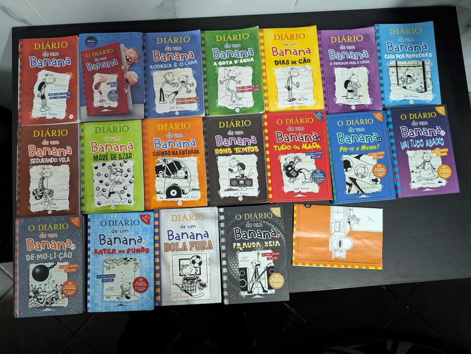 Vendo coleção de livros DIARIO DE UM BANANA
