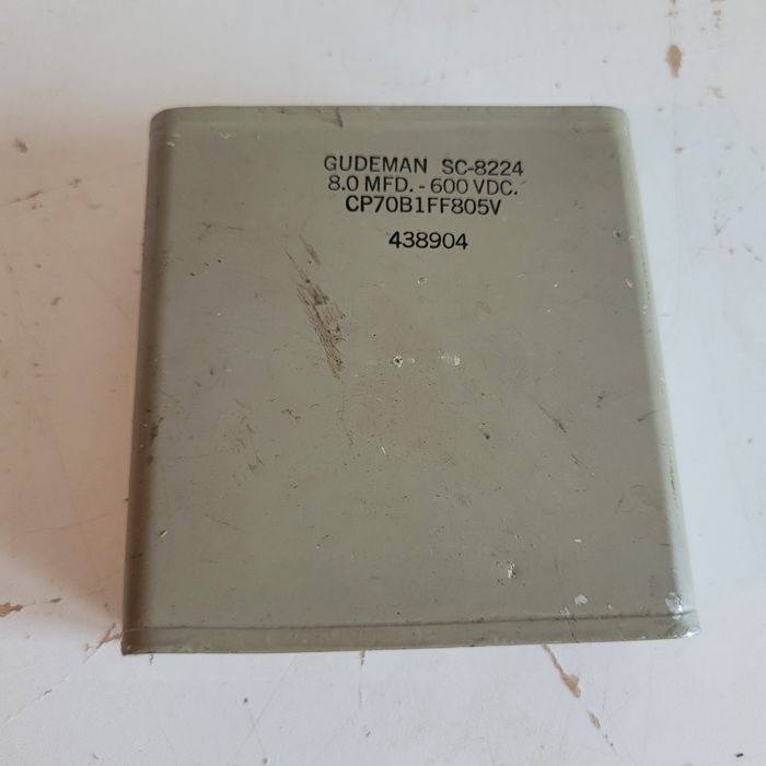 Kondensator olejowy Gudeman sc 8224