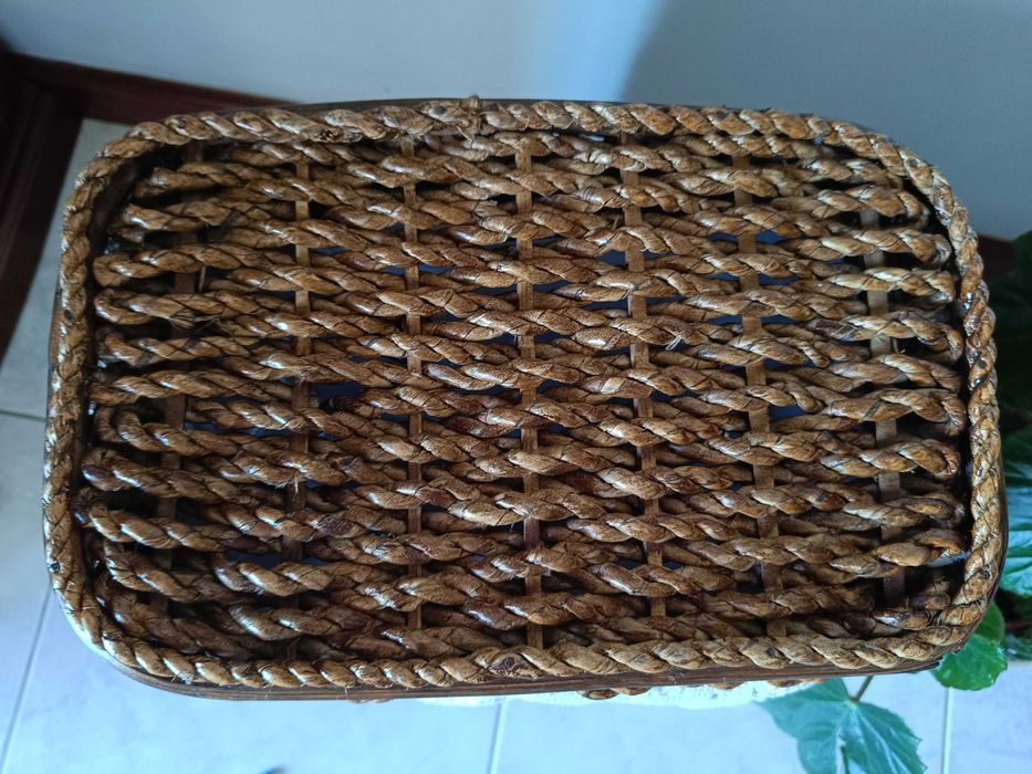 Straw Basket with Lining64585706354561123