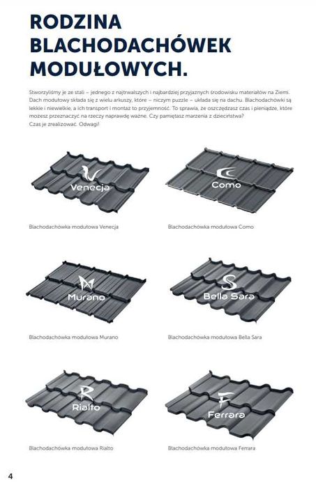 Blachodachowka Venecja/Murano D-Matt plus BUDMAT ! 40 lat gwarancji!