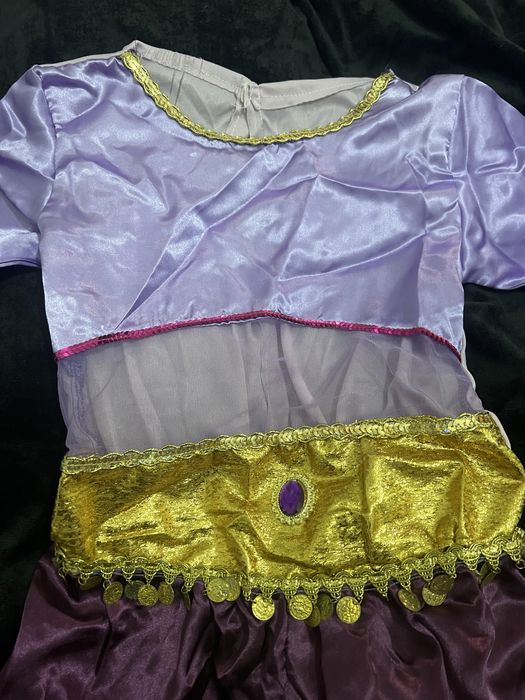 Disfarce Carnaval Princesa Bailarina Oriental Mil e Uma Noites