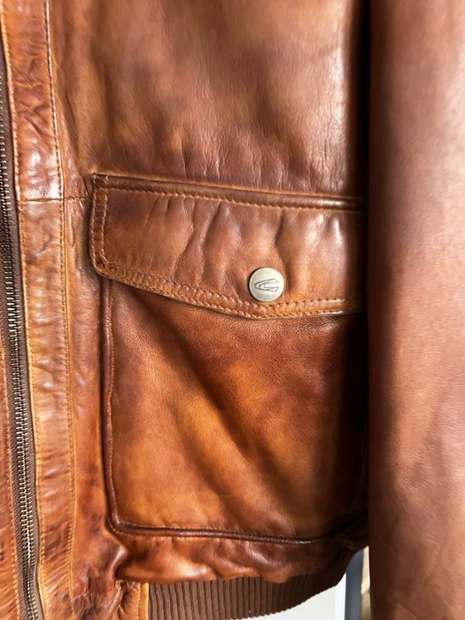 Kurtka skórzana męska Camel Active