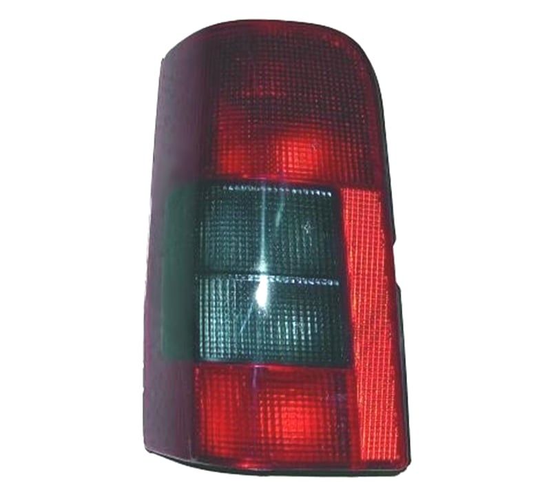 FAROLIM ESQUERDO PARA CITROEN BERLINGO E PARA PEUGEOT PARTNER 96-08 VERMELHO ESCURECIDO