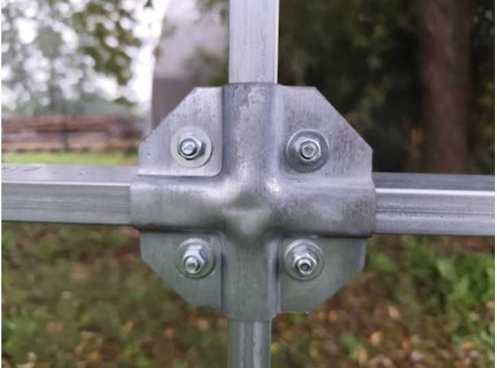 Szklarnia Tunel 2.5x4 2.5x6 2.5x8m z poliwęglanu 4/6 mm Profil 40x20mm