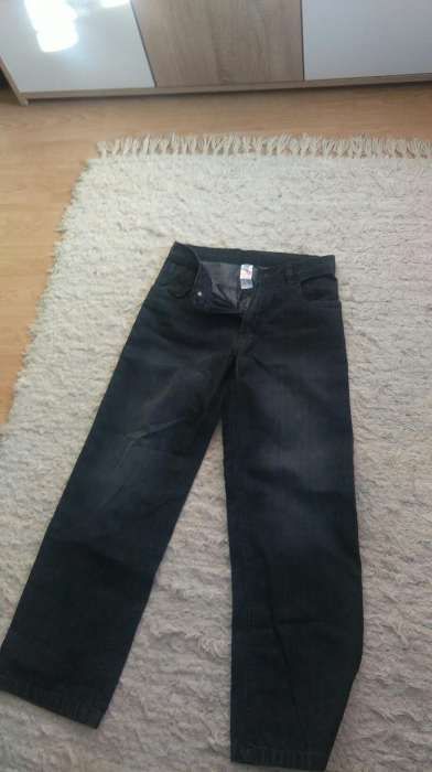 Spodnie czarny jeans i sztruksy